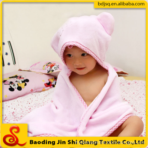 China dealers high quality cotton baby hooded towel with custom logo